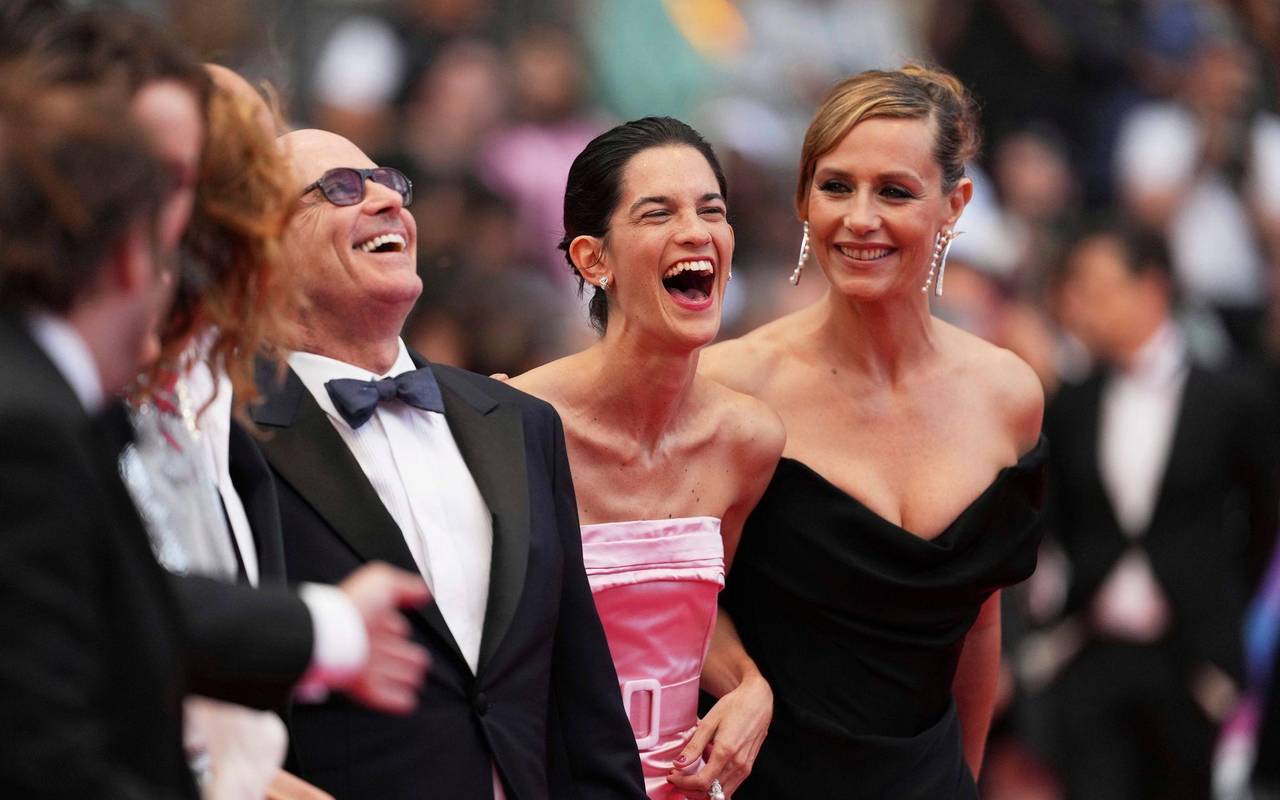 Bruno Levy (l-r), Suzanne Lindon und Cecile de France