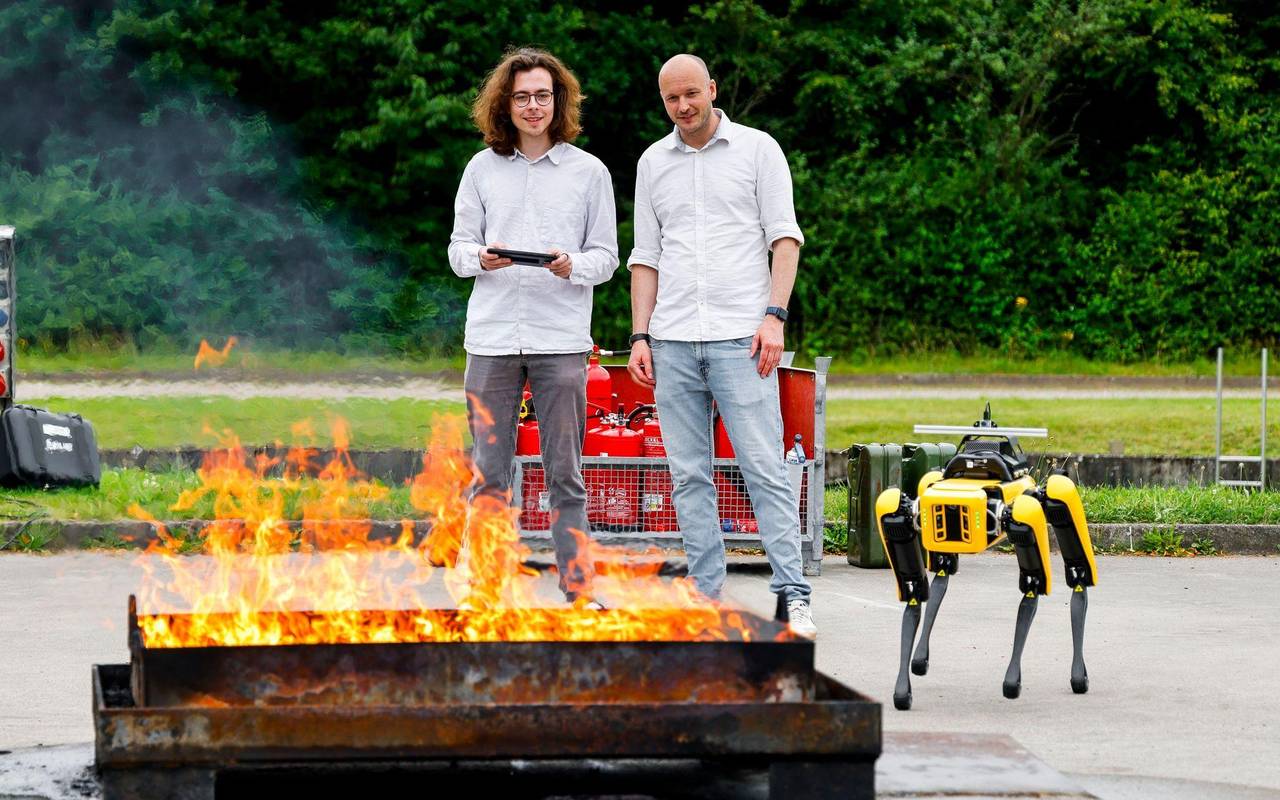 KI-Roboter soll Waldbrände löschen