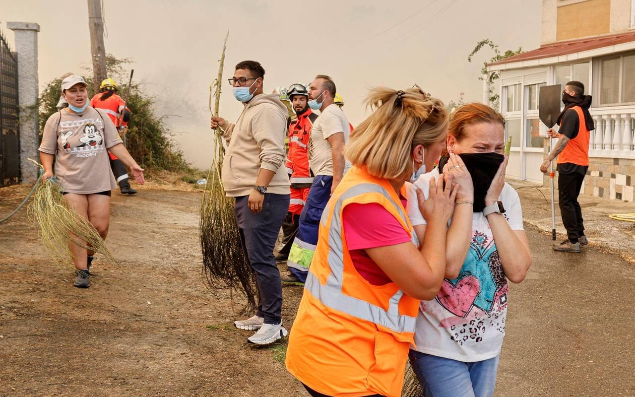Waldbrände in Spanien