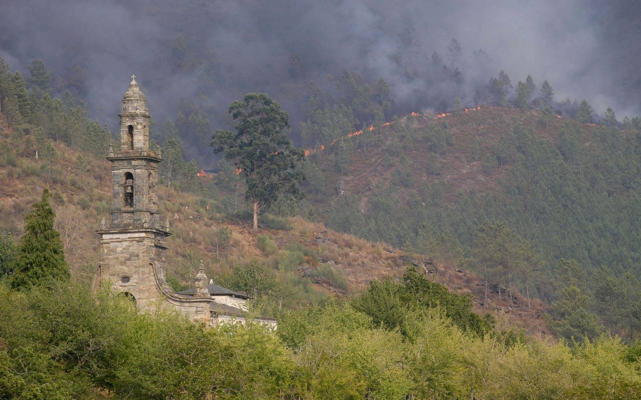 Waldbrände in Spanien