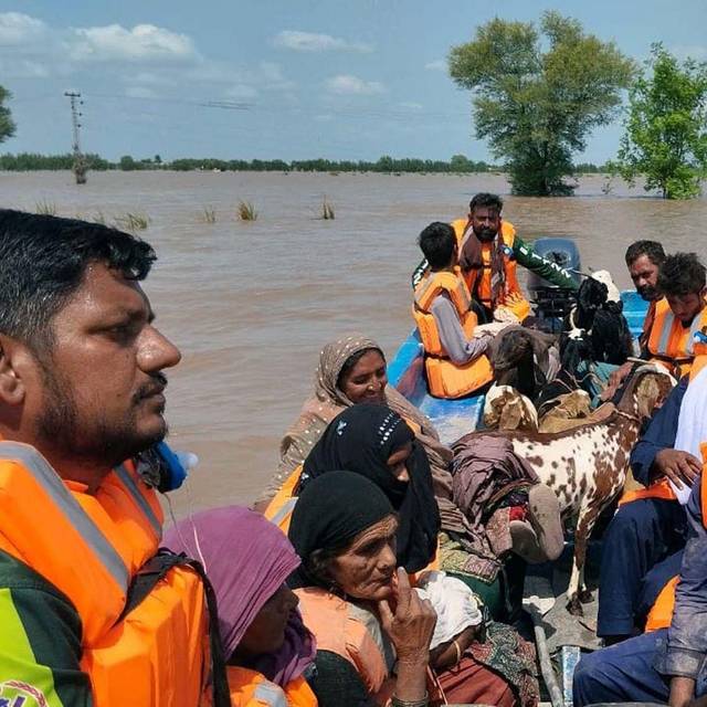 Überschwemmungen in Pakistan