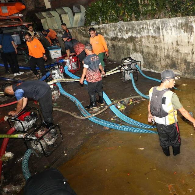 Überschwemmungen auf Bali