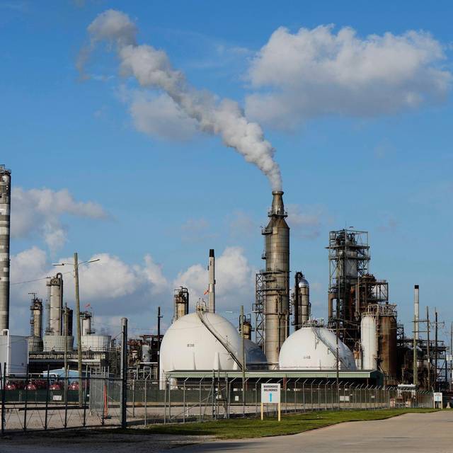 Ölraffinerie in Texas