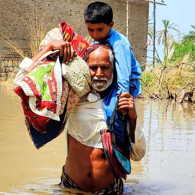 Unwetter in Pakistan