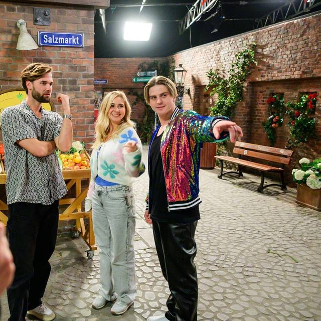 Sänger Vincent Gross zu Gast bei der ARD-Serie "Rote Rosen"