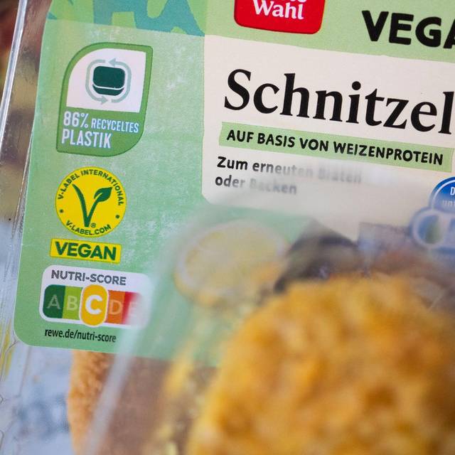 Veggie-Produkte - Veganes Schnitzel