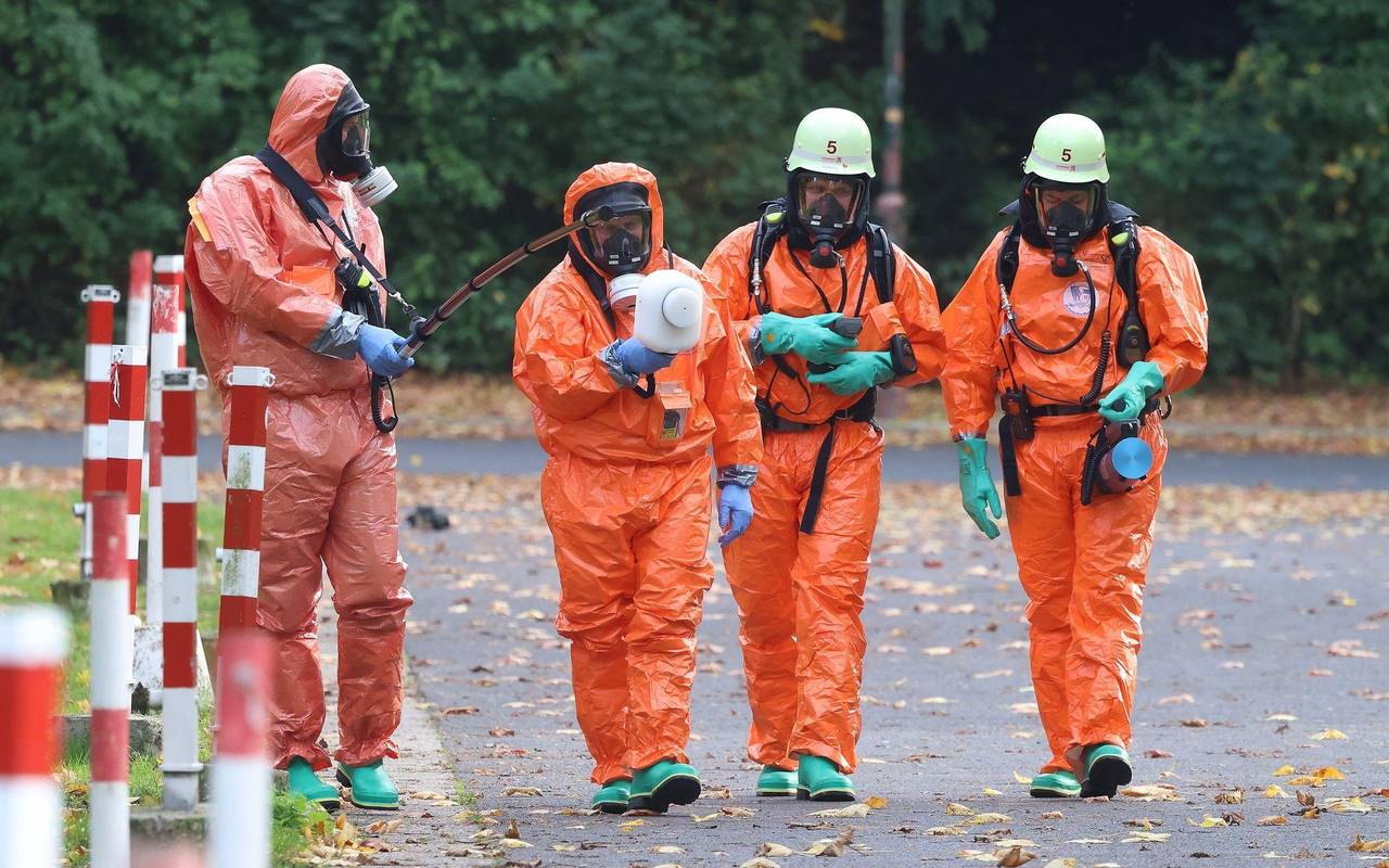 Feuerwehreinsatz an einem Düsseldorfer Freizeitbad