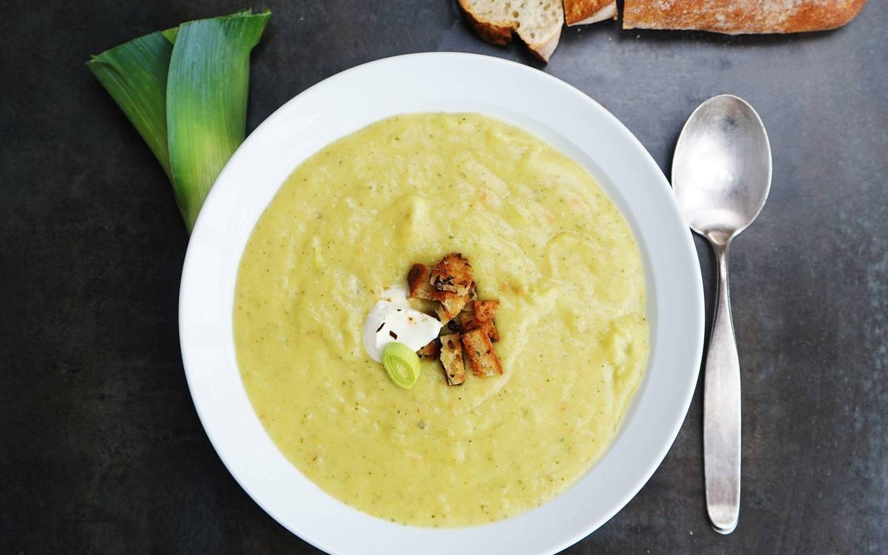 Kartoffel-Lauch-Suppe