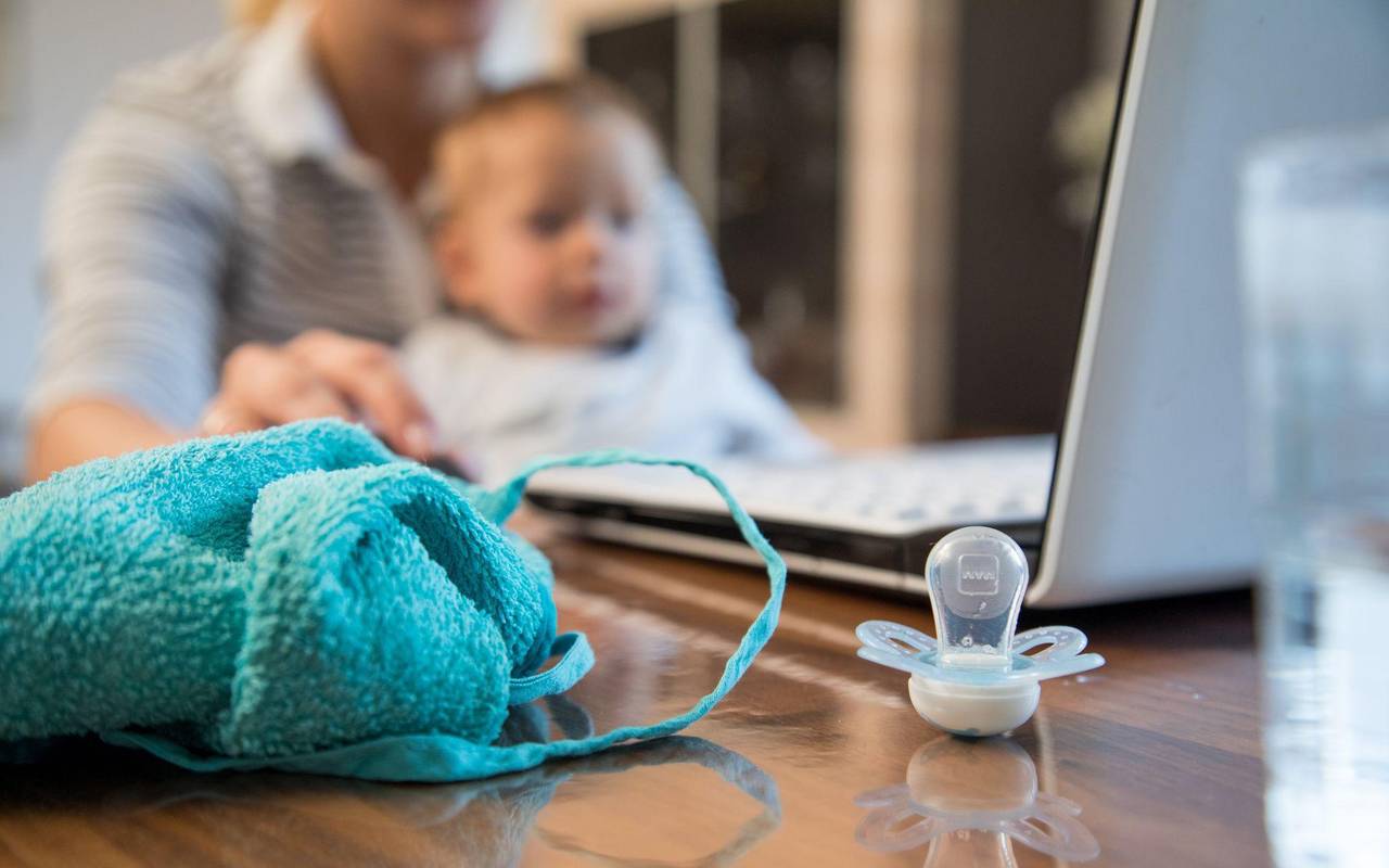 Homeoffice mit Kleinkind