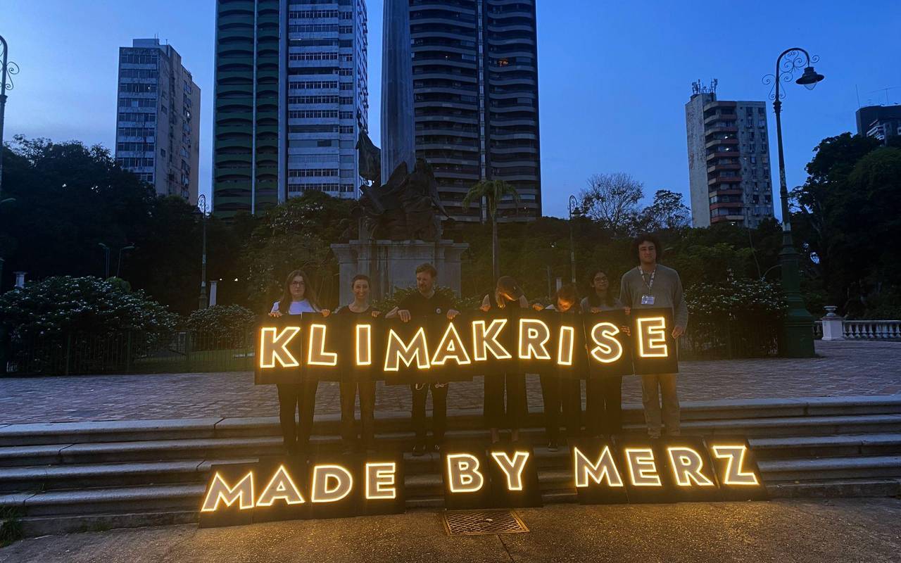 Protestaktion von Fridays for Future