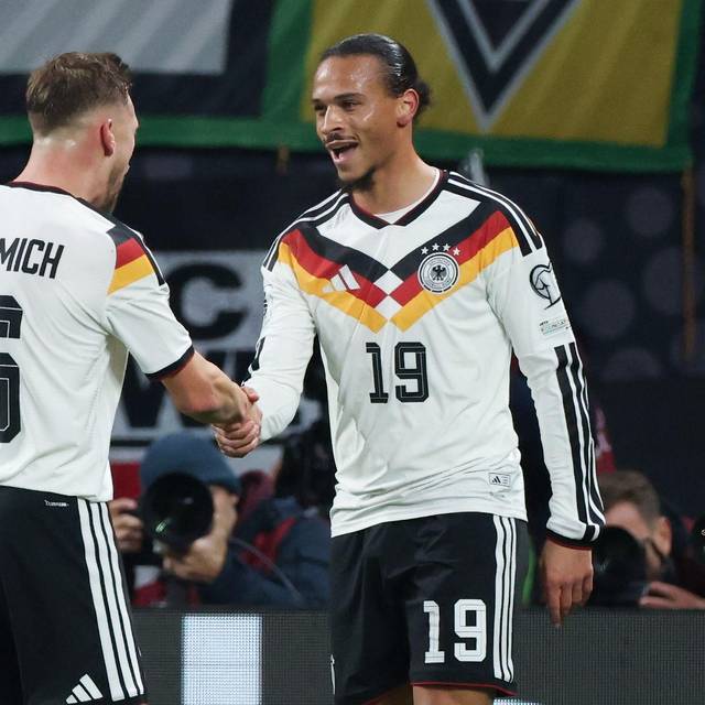 Joshua Kimmich und Leroy Sané