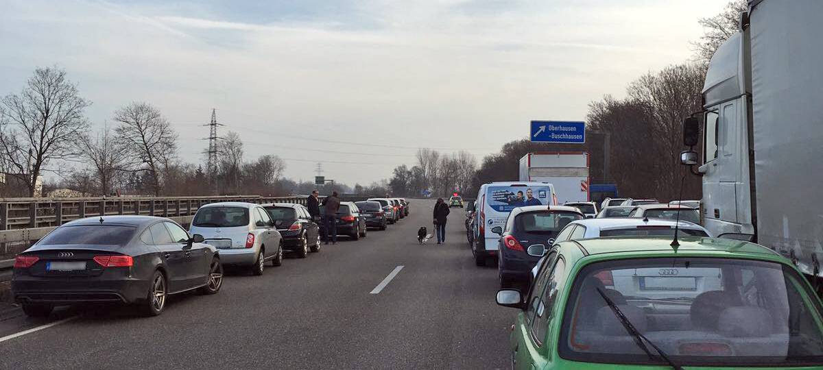Weihnachten auf den Autobahnen