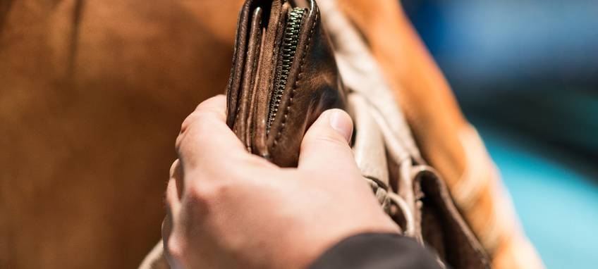 Vorsicht vor Taschendieben