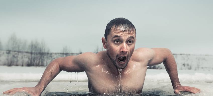 Kalt und heiß zusammen...