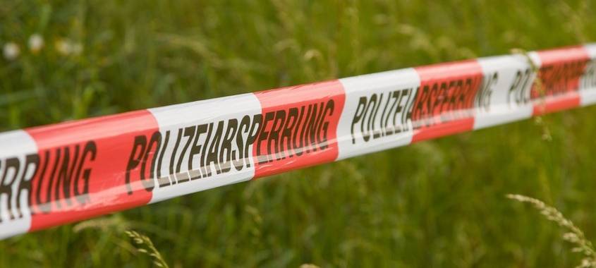 Spurensicherung der Polizei