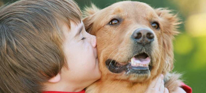 Kinder und Haustiere