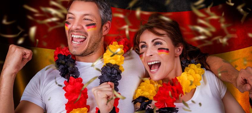 Am Stadtstrand Jogis Jungs schauen