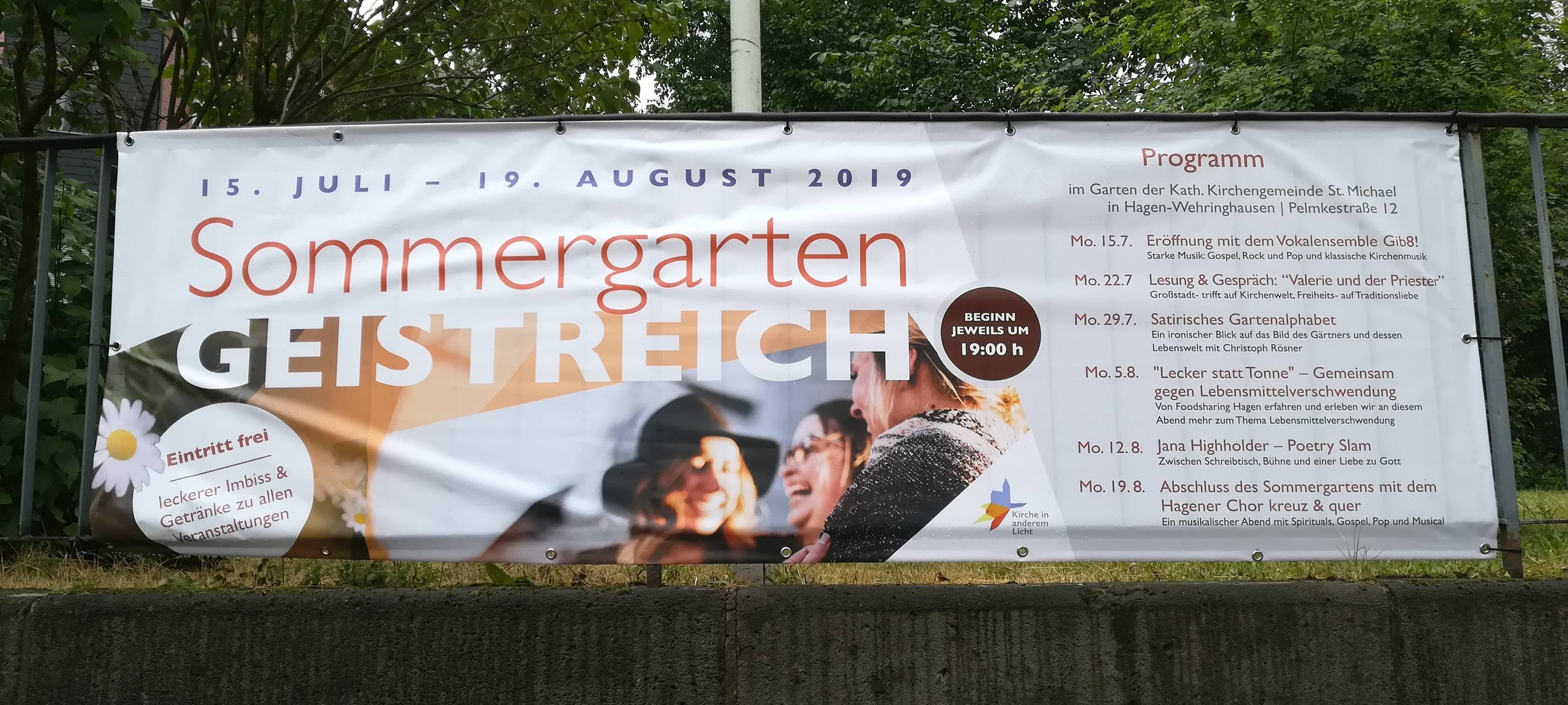 Geistreicher Sommergarten startet in die elfte Runde