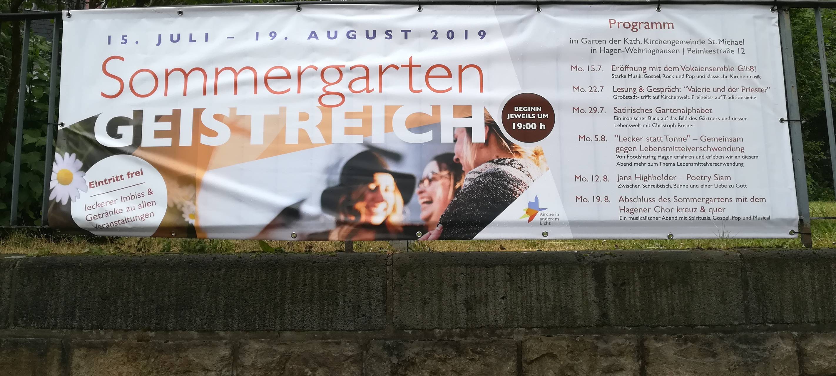 Geistreicher Sommergarten in der St. Michael Gemeinde