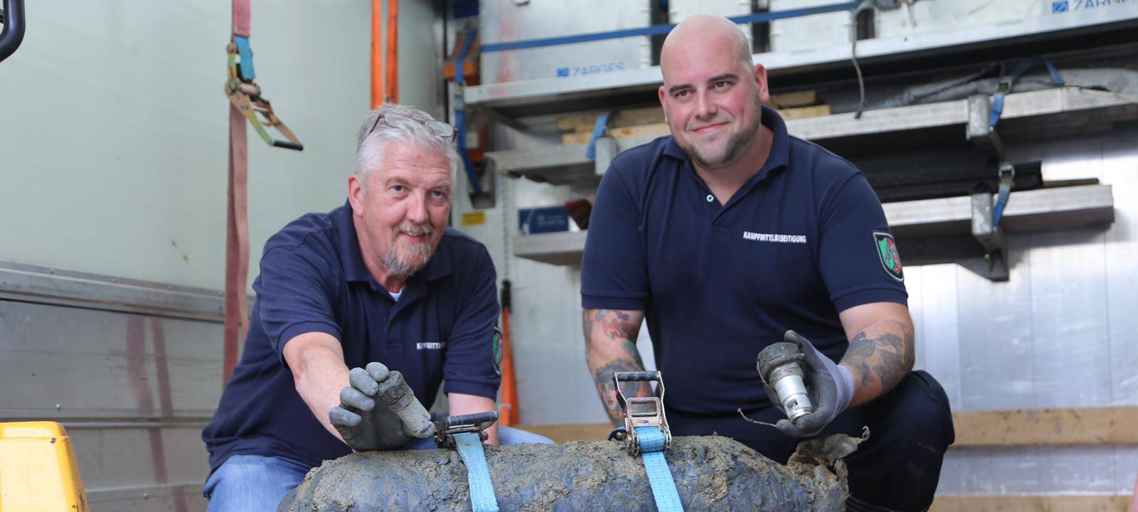 Bombe in Vorhalle entschärft