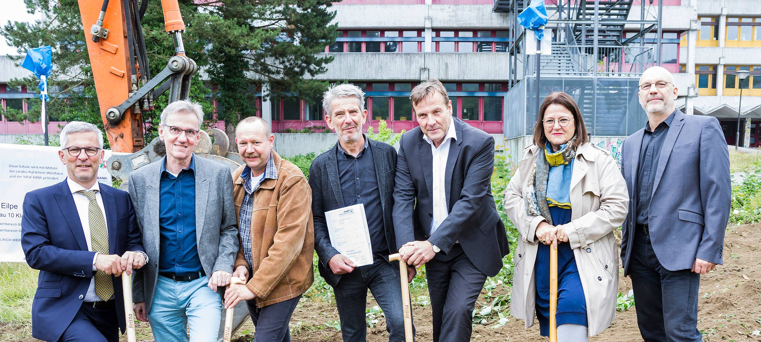 Erweiterung der Gesamtschule Eilpe: Bauarbeiten haben angefangen
