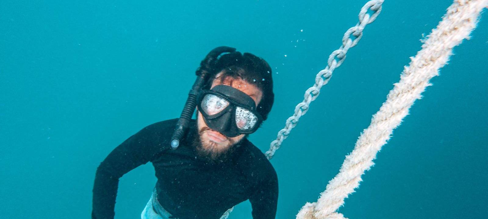 Apnoetauchen in Kolumbien