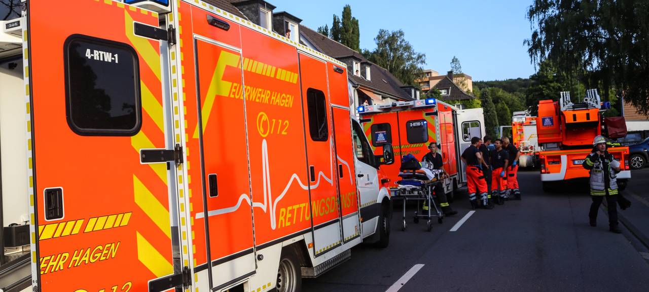 Vorhalle: Gastherme sorgt für CO-Vergiftung