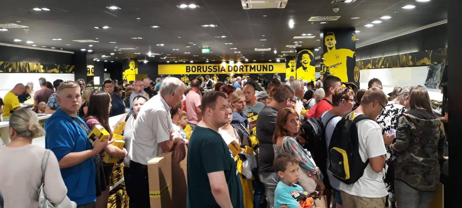 Der neue BVB Fanshop-Outlet in der Volme Galerie