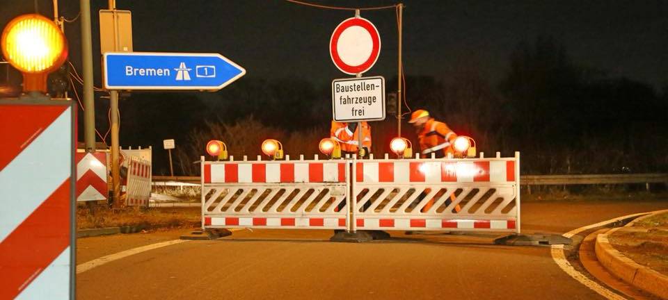 A1 wird gesperrt