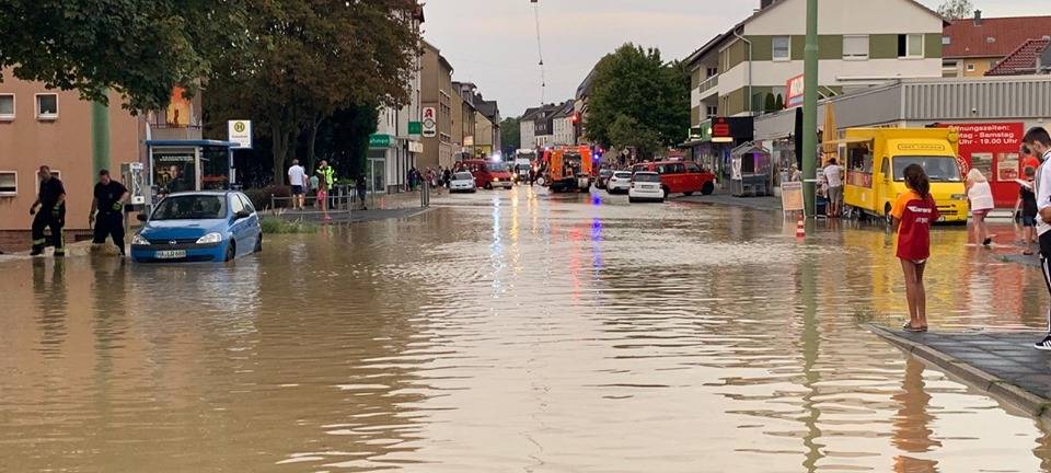Update: Wasserrohrbruch