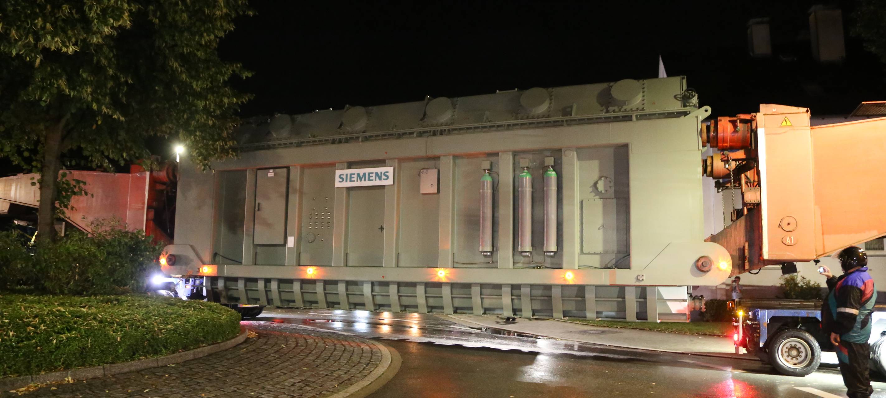 Schwertransport erreicht Hagen