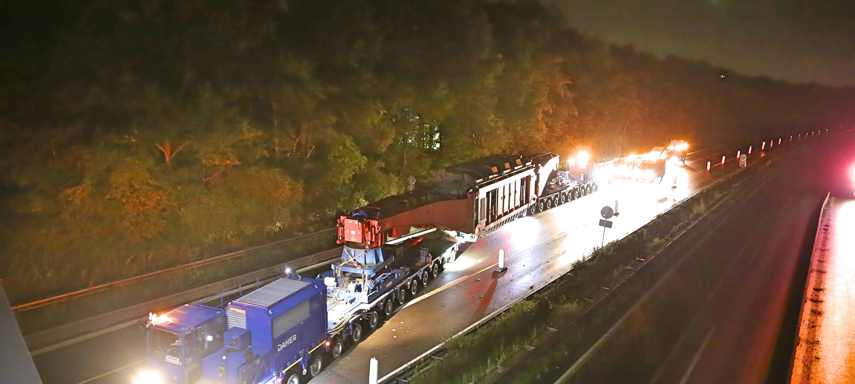 Schwertransport erreicht Hagen