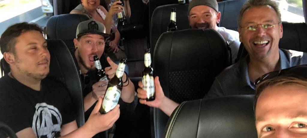 Im Timo-Party-Bus zu den Fanta4