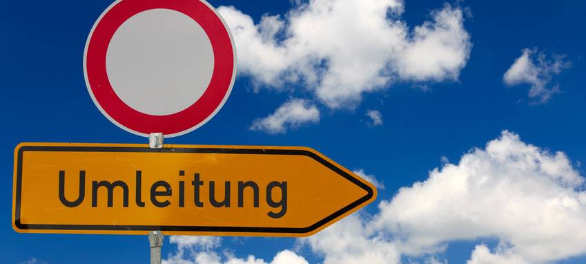 Bauarbeiten Haldener Straße ab heute