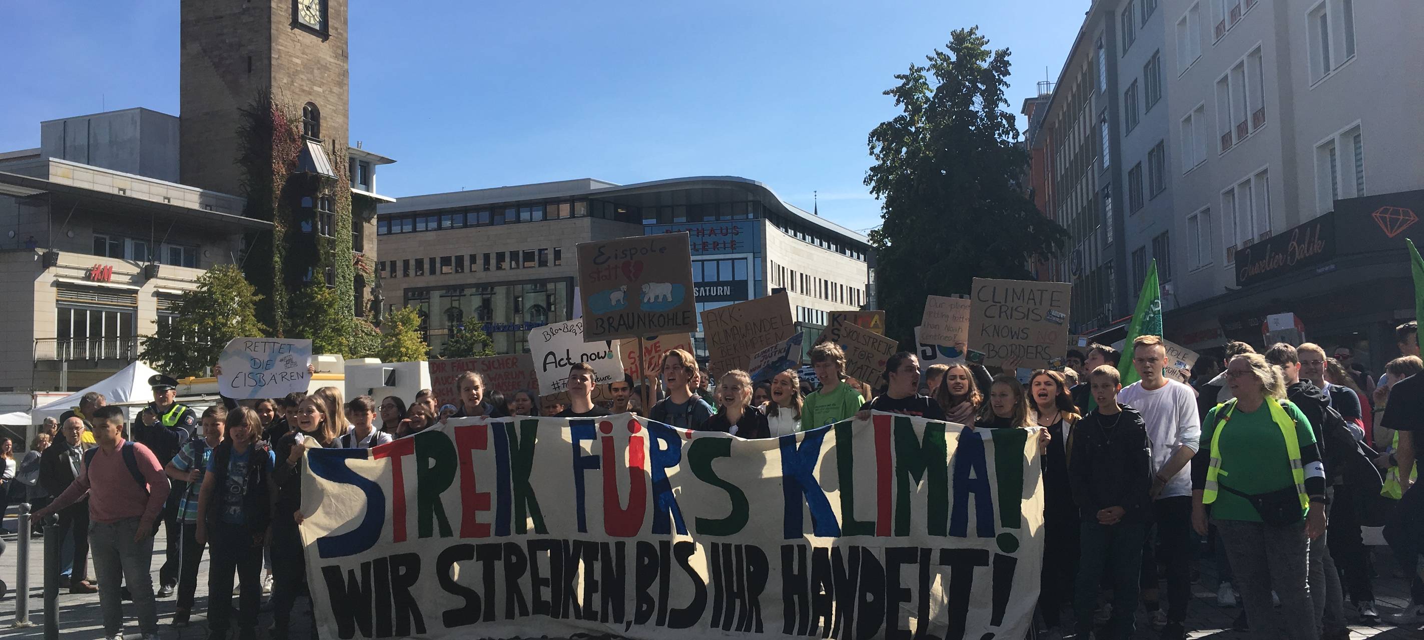 "Alle fürs Klima"-Streik in Hagen