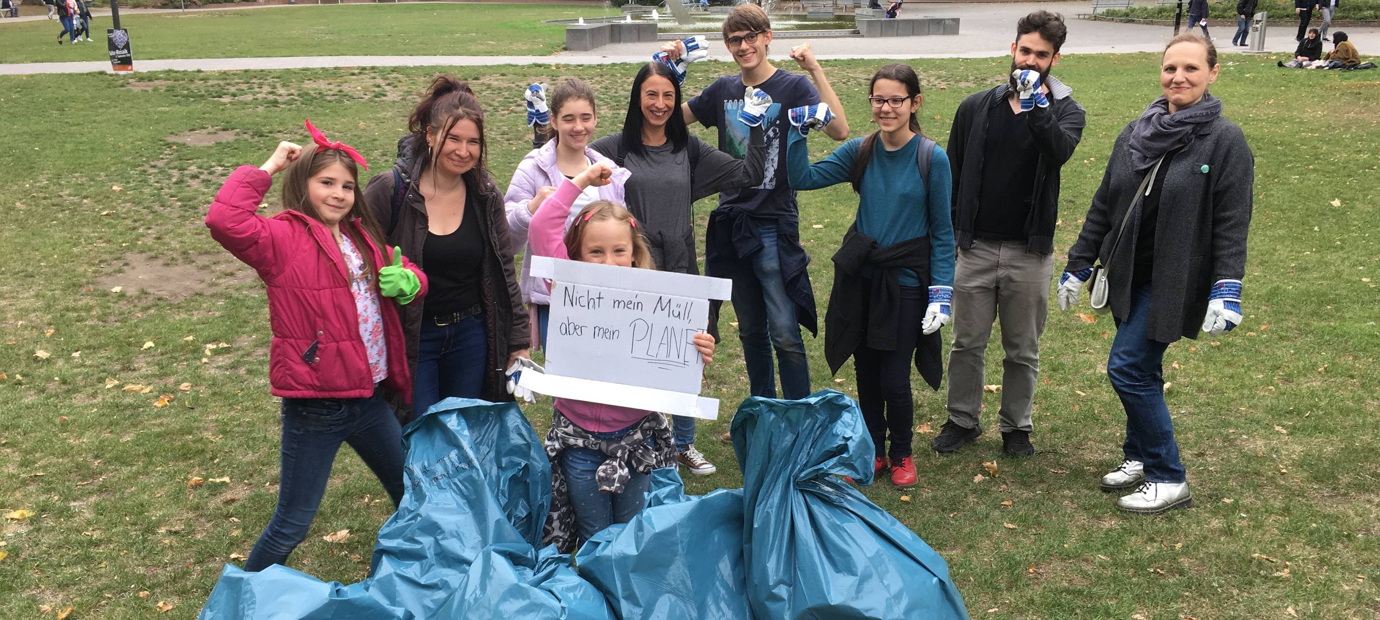 Clean-Up Aktion - Neun Säcke Müll in zwei Stunden