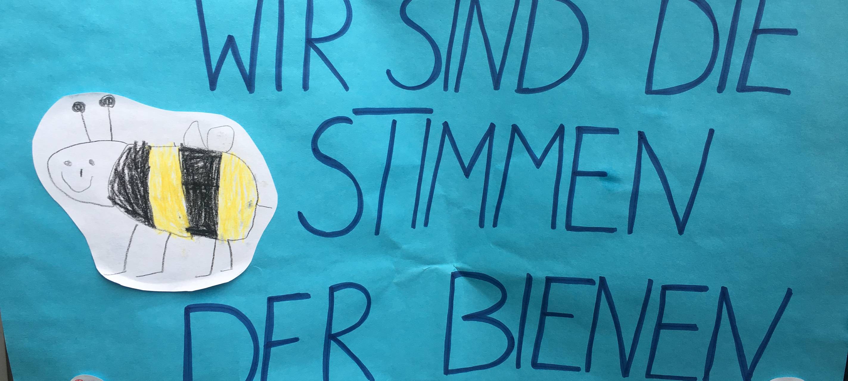 Demonstration gegen Bienensterben