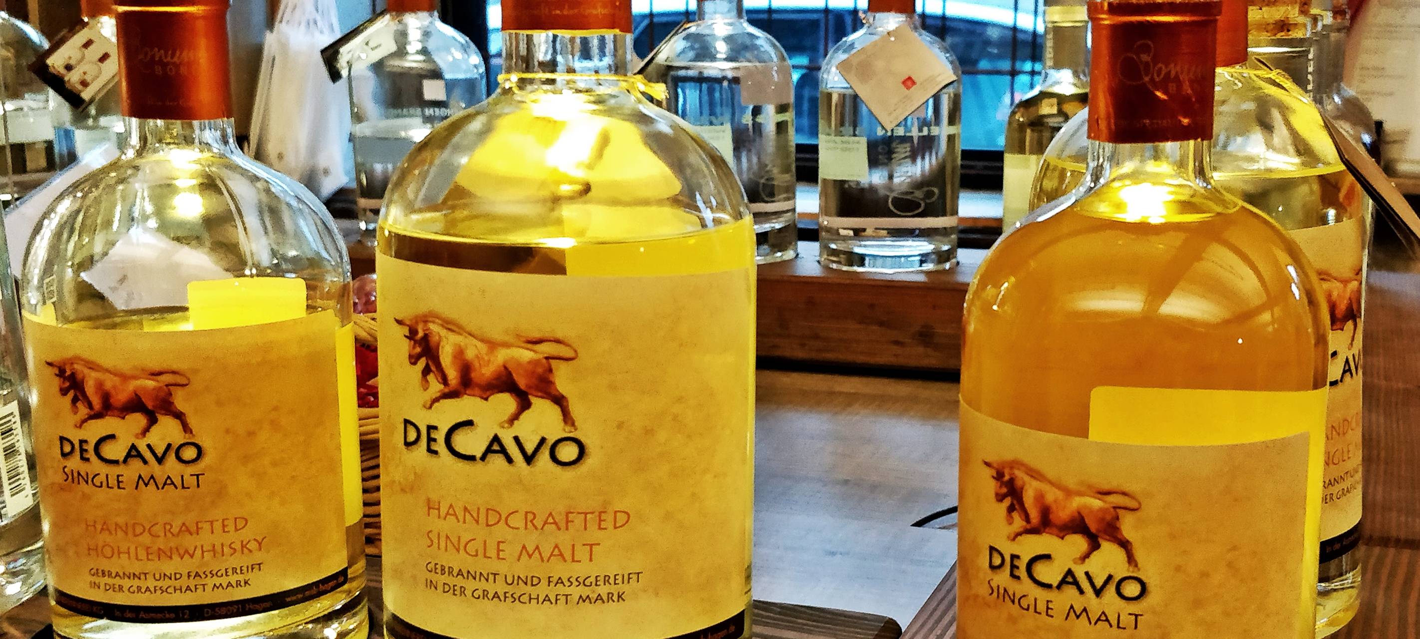 Whiskeyhöhle nimmt Form an