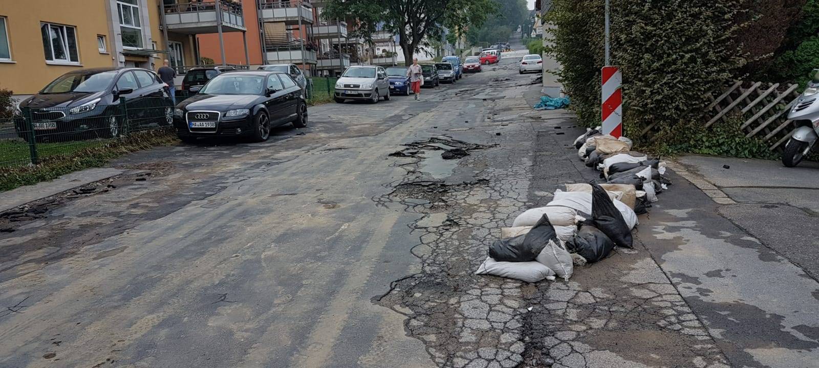 Update: Wasserrohrbruch