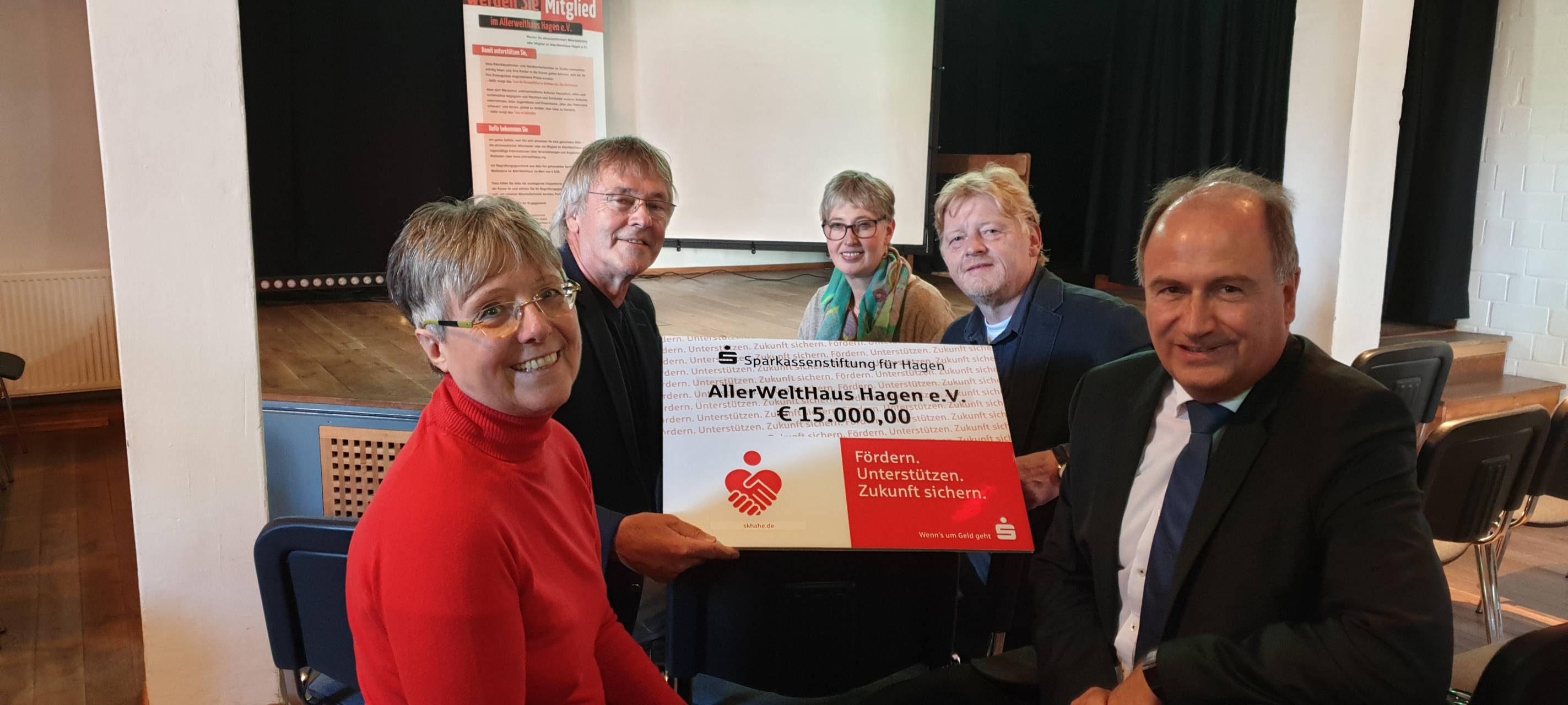 15.000€ für das AllerWeltHaus