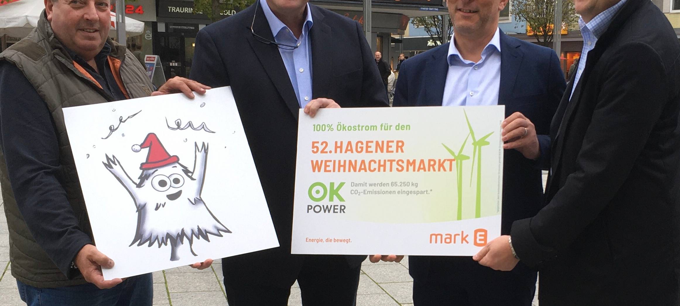 Grünstrom auf dem Weihnachtsmarkt