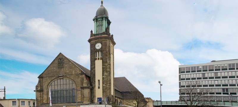Arbeiten am Busbahnhof