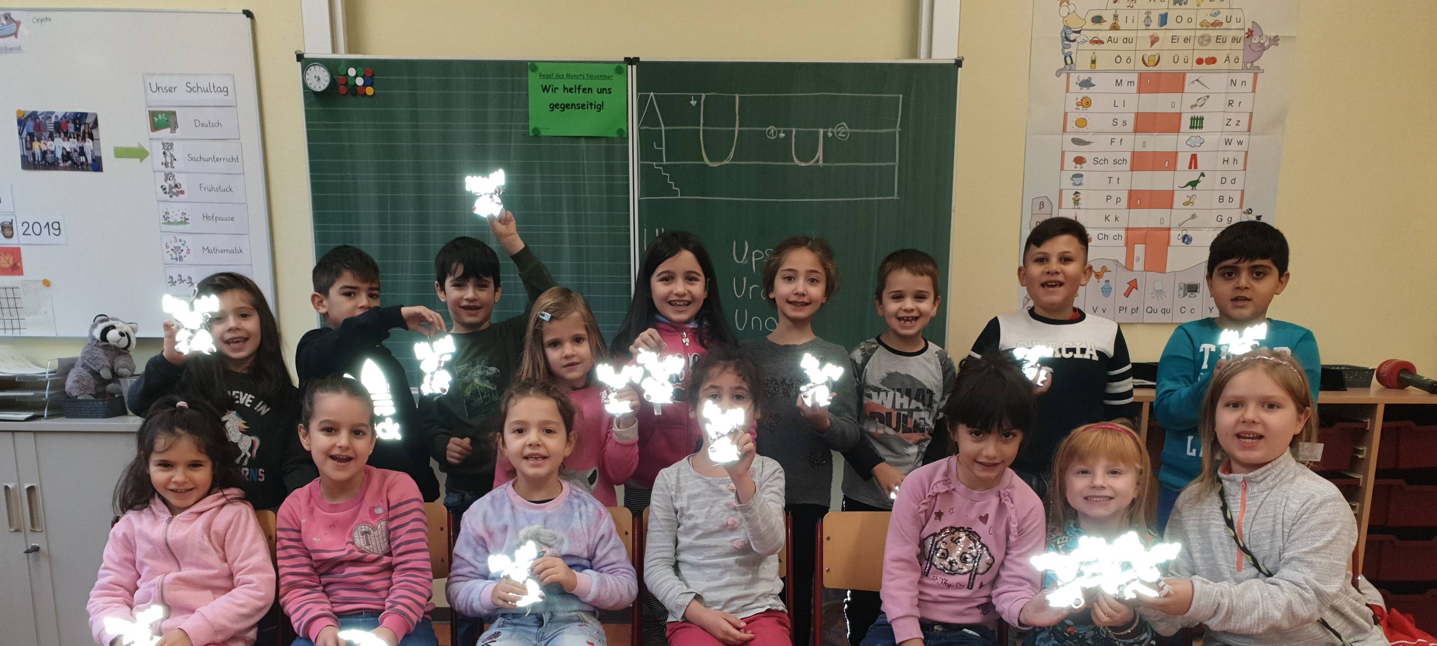 Blinkie-Aktion am Mittwoch