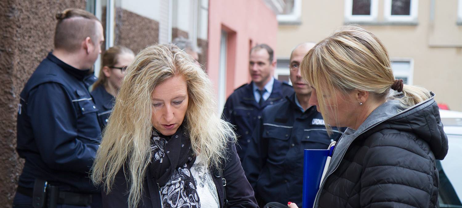 Kontrollen in Wohnhäusern