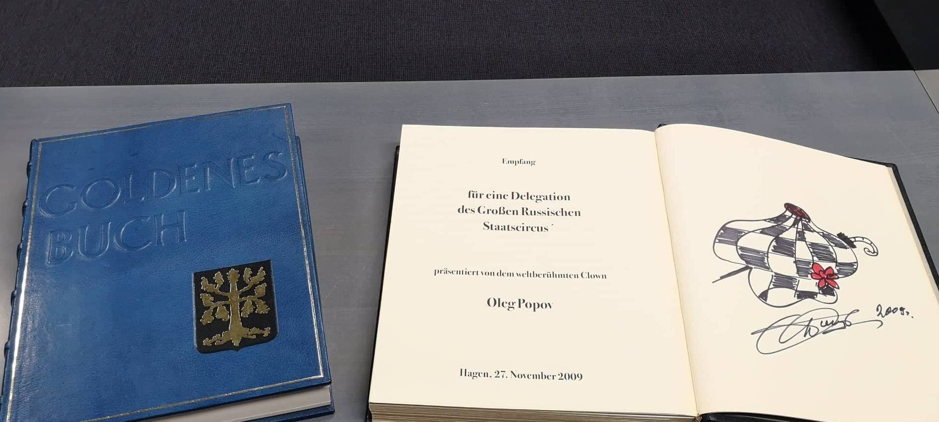 Geschichten über das Goldene Buch der Stadt Hagen