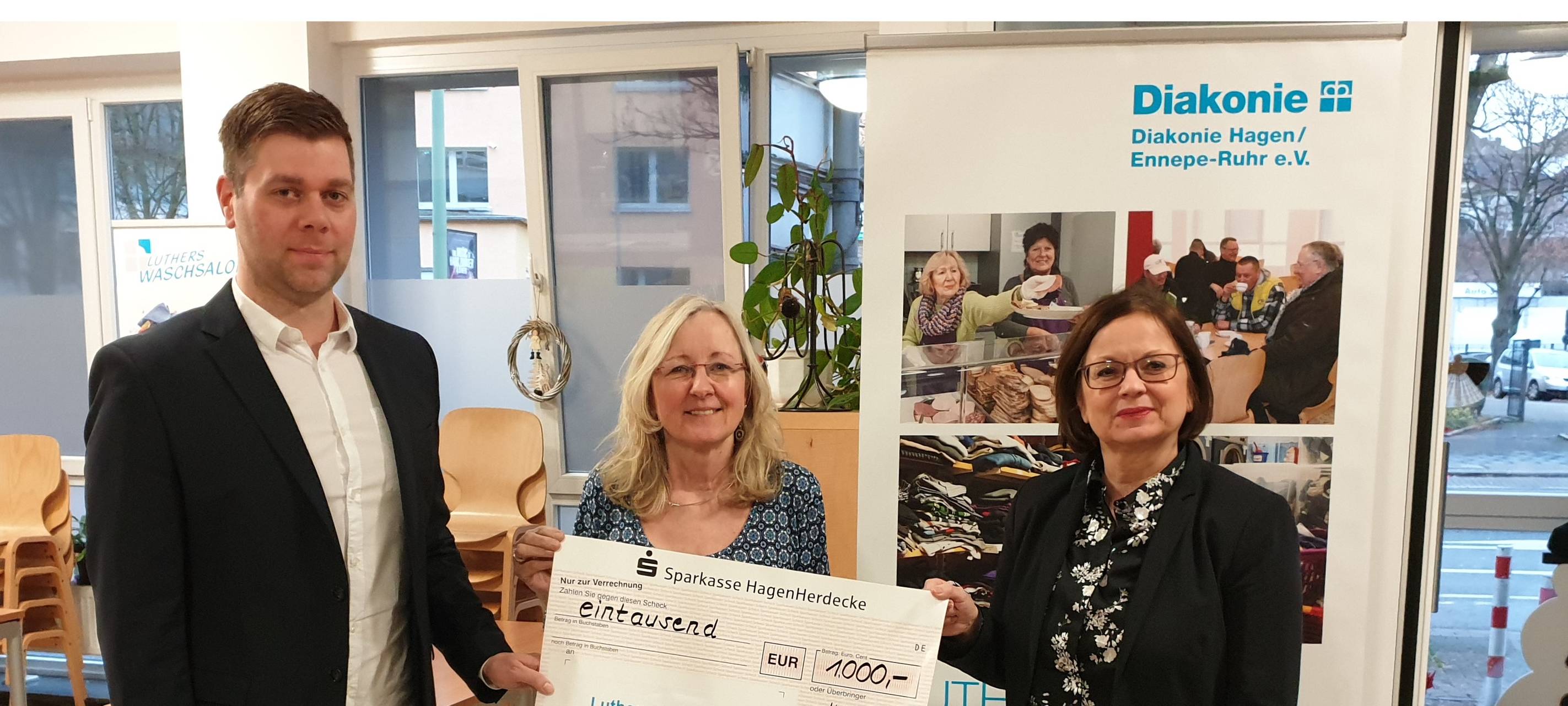 Spende für den Waschsalon