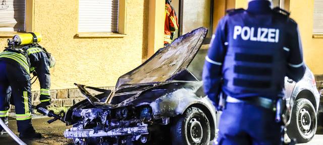 Brandstifter in Vorhalle: 3000 Euro Belohnung ausgesetzt