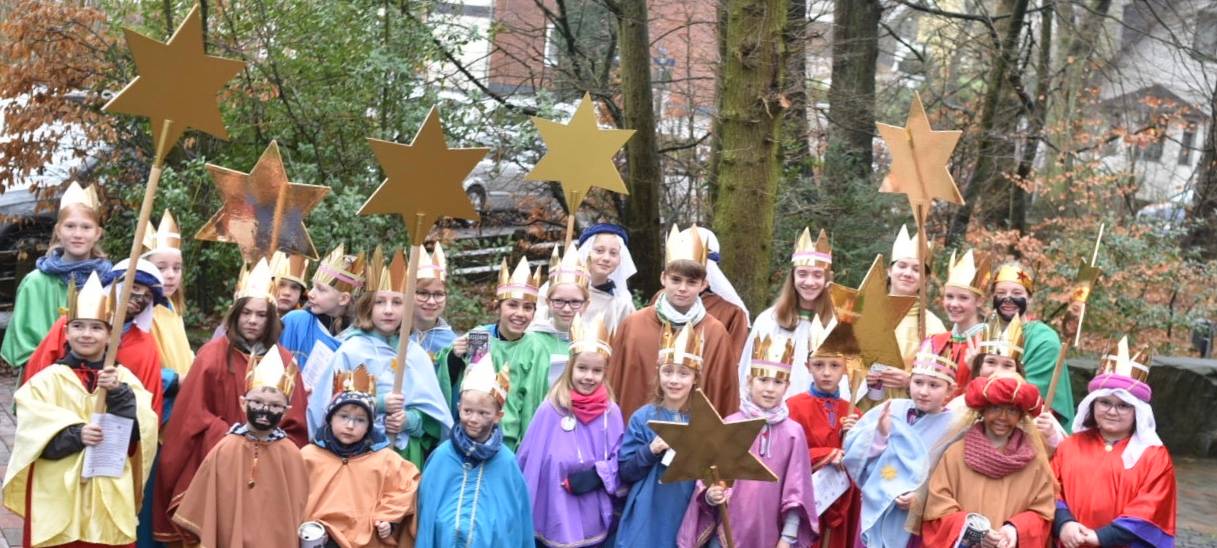 Sternsinger sammeln Spenden