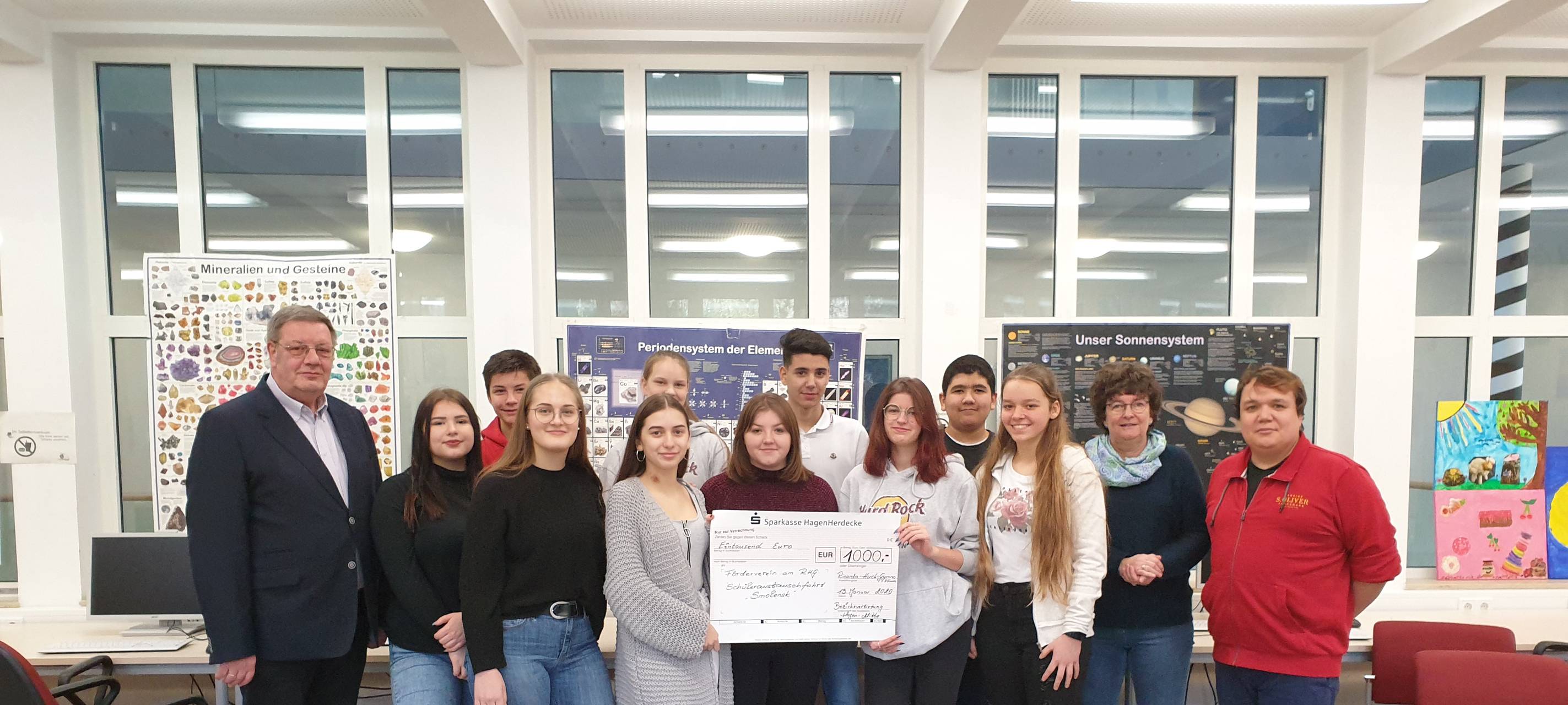 1.000€ Zuschuss für Schüleraustausch