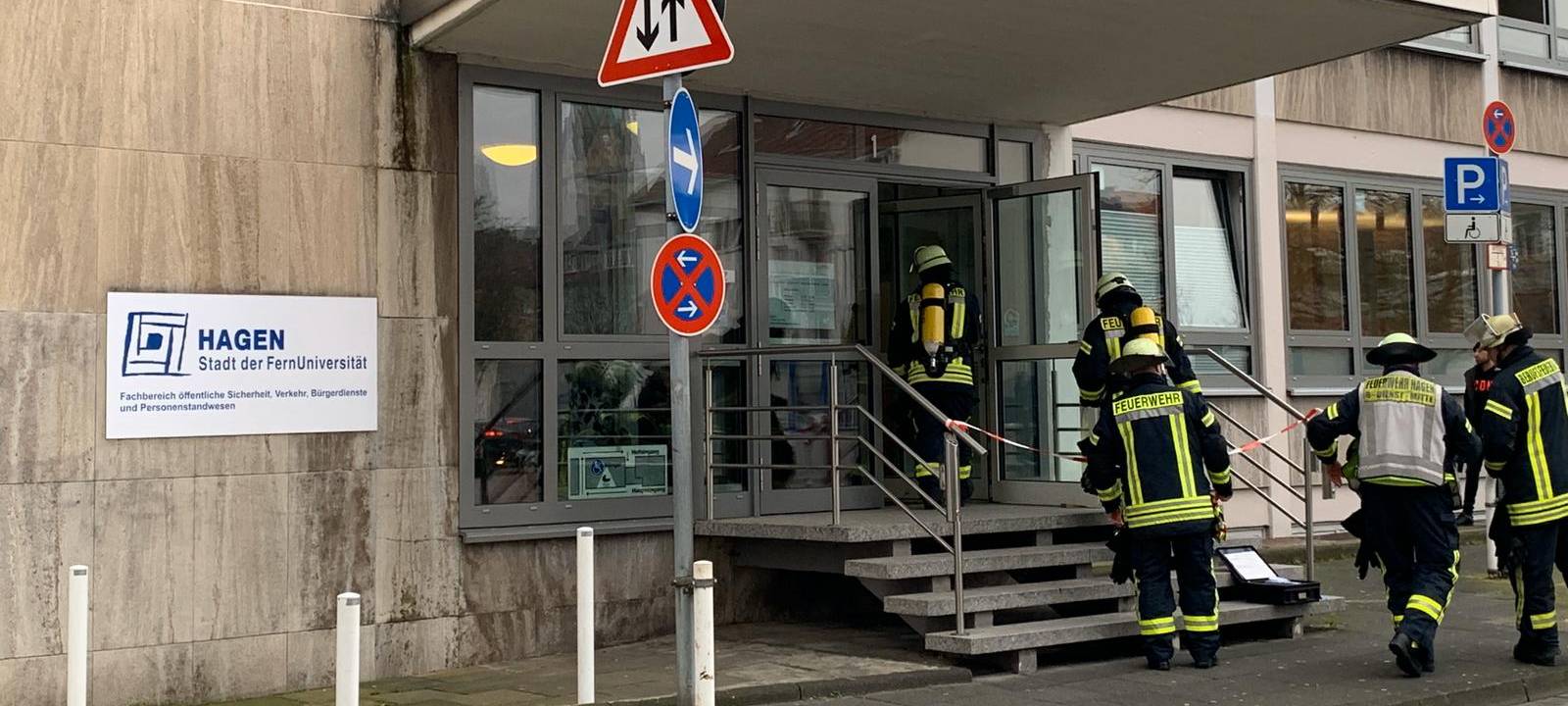 Großeinsatz an der Böhmerstraße